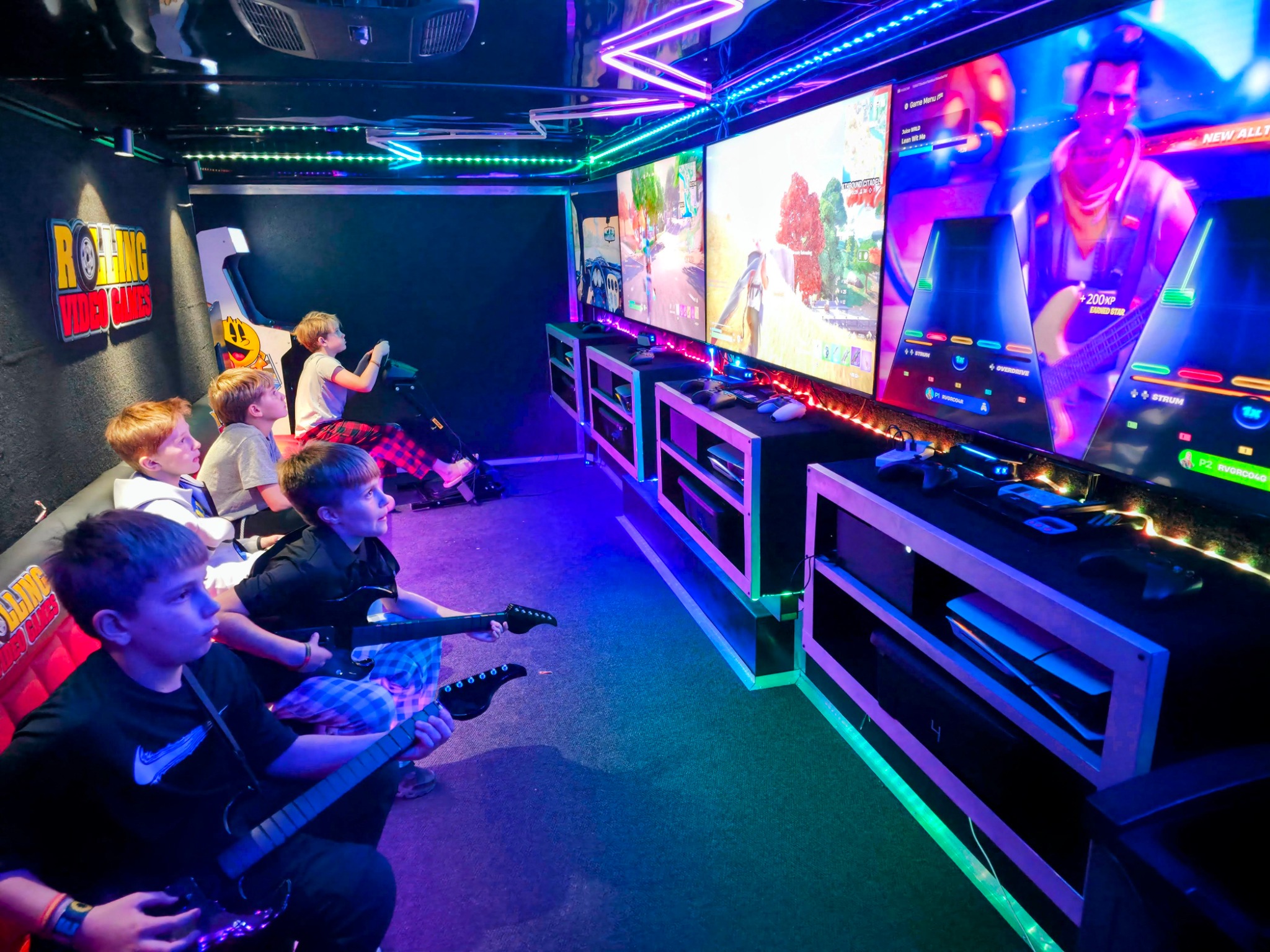 Inside the Rolling Video Games trailer